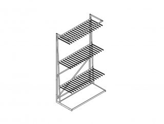 Стойка для погонажной продукции